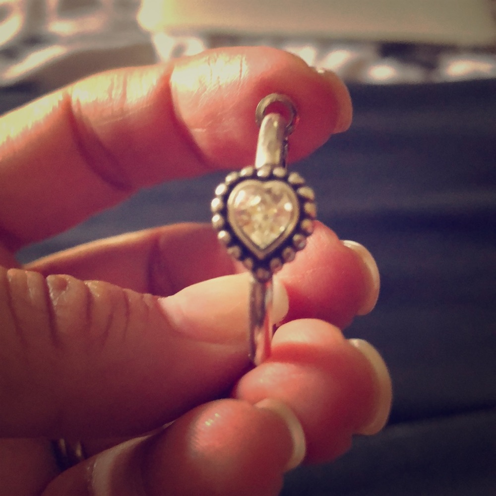 Brighton heart earrings !